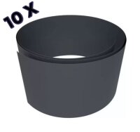 10 Streifen SP7 / Anthrazit / RAL7016 / 253 cm L&auml;nge