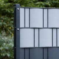 10 Streifen SP7 / Hellgrau / RAL7040 / 253 cm L&auml;nge