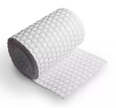 10 Streifen Rattan / Wei&szlig; / 255 cm L&auml;nge, 1,1 mm St&auml;rke