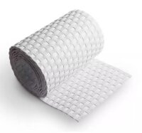 10 Streifen Rattan / Wei&szlig; / 255 cm L&auml;nge, 1,1...