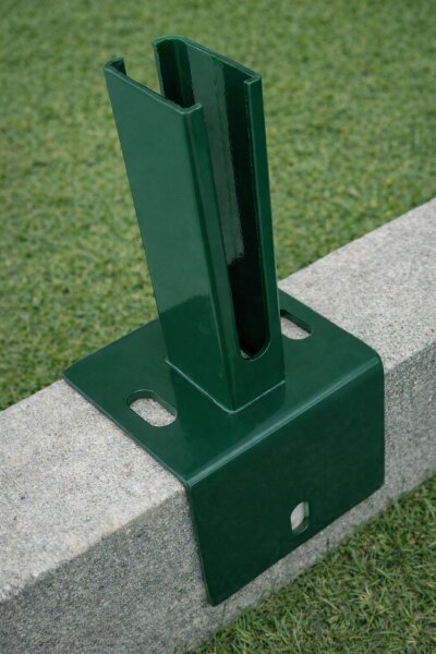 Winkelbodenplatte / RAL6005 / Moosgr&uuml;n