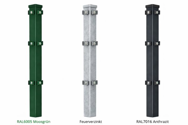 Eckpfosten f&uuml;r Doppelstabmatten