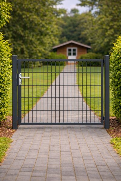 Flex 8, Einzeltoranlage,  B 1250 x H 1000, RAL 7016, zum Einbetonieren