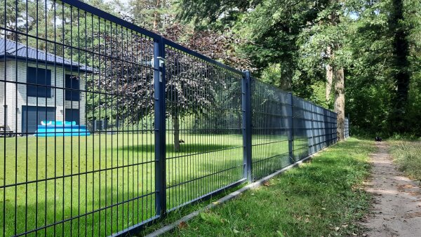 Kombi-Doppeltor Breite 3000mm, H&ouml;he 800mm, zum Einbetonieren, RAL 7016, anthrazit