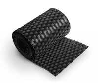 1 Streifen Rattan / Schwarz / 255 cm L&auml;nge, 1,1 mm...