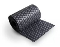 1 Streifen Rattan / Anthrazit / 255 cm L&auml;nge, 1,1 mm...